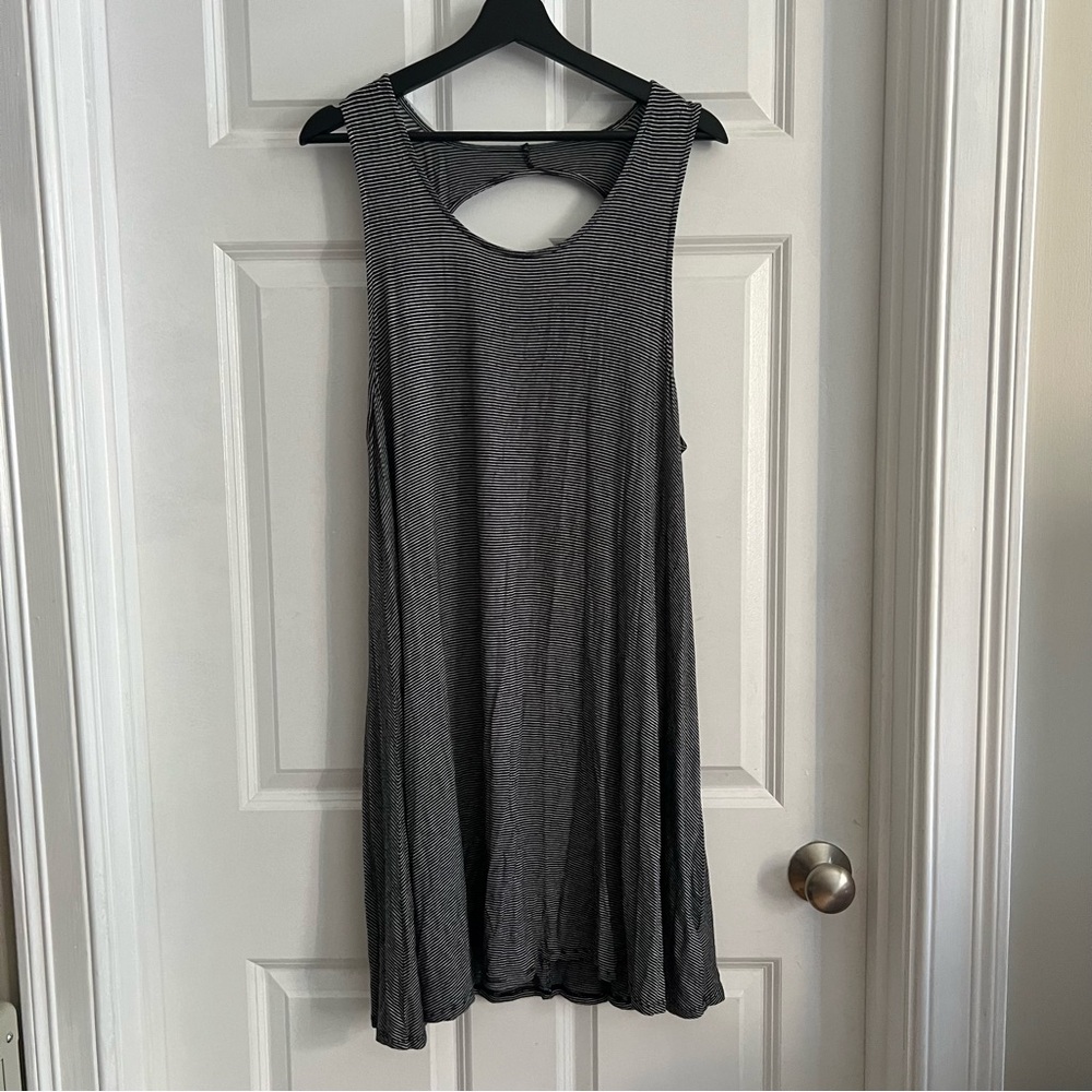 AMERICAN EAGLE Swing Sleeveless Dress Open Back Large